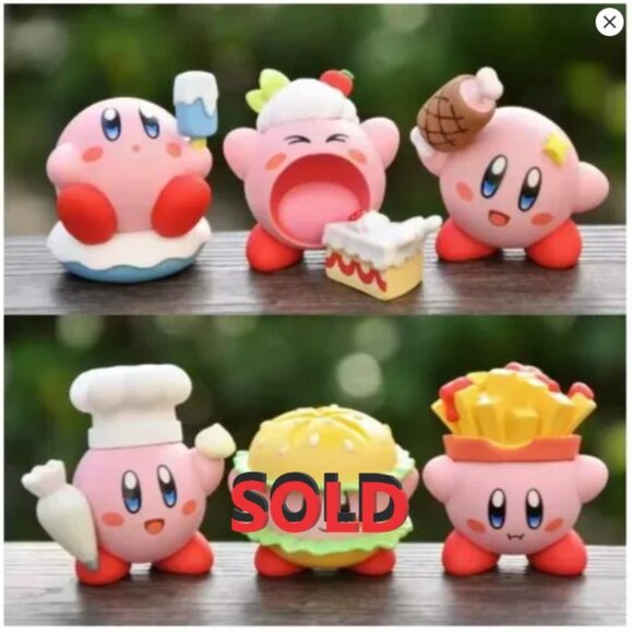 Nintendo Other - 5pc Kirby Action Figure Bundle